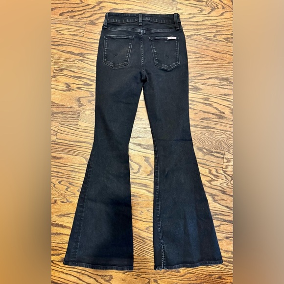 HUDSON JEANS EUC 25 Heidi High Rise Flare Jeans in “Divine” Black - Picture 4 of 6